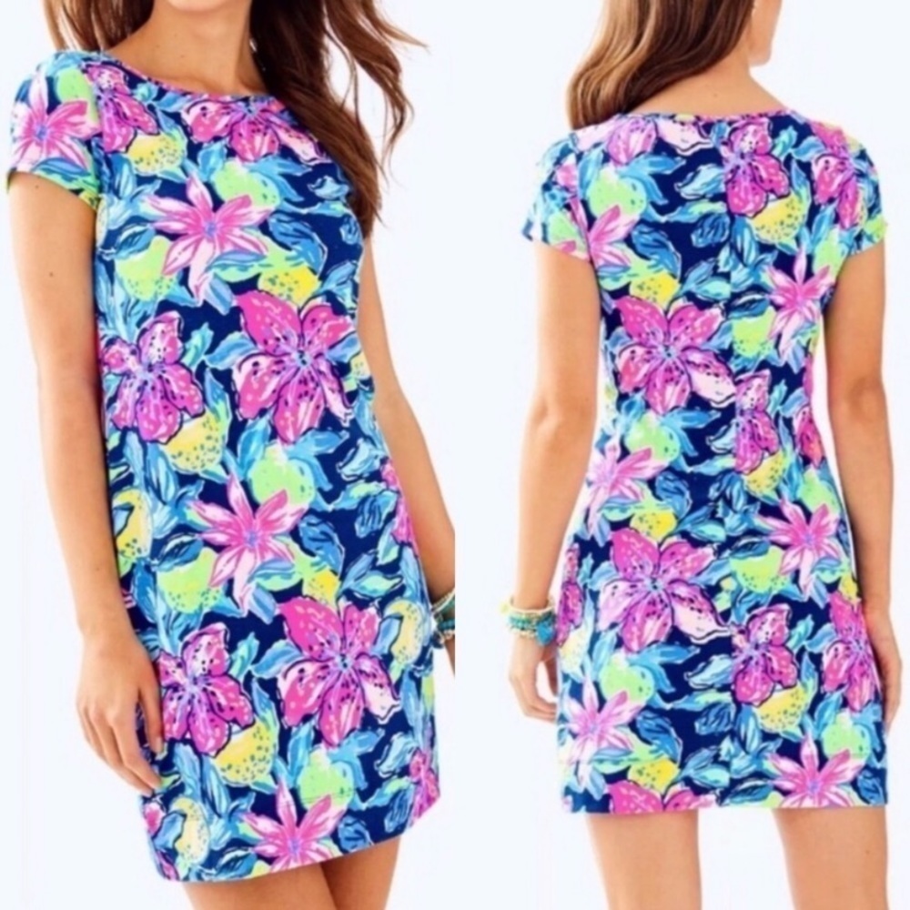 LILLY PULITZER / Marlowe Floral Print Dress Size S